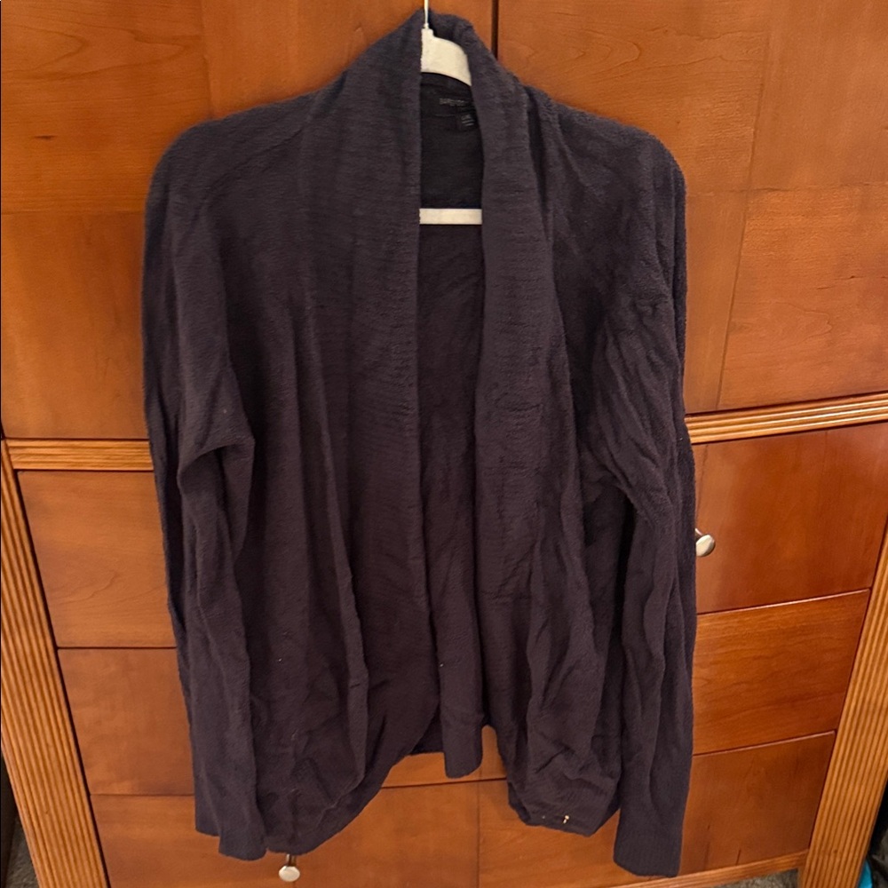 Barefoot Dreams Black Cardigan size large/xl